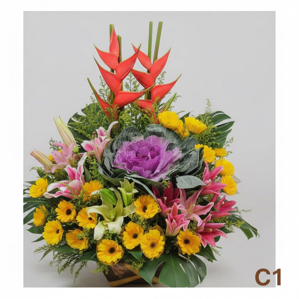 開張花籃 C1
