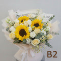 向日葵玫瑰花束 B2