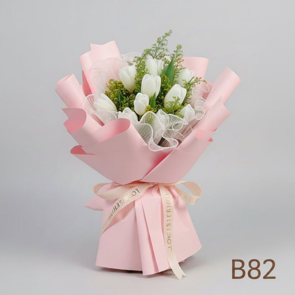 鬰金香花束 B82