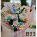 馬卡龍彩虹花束 B93