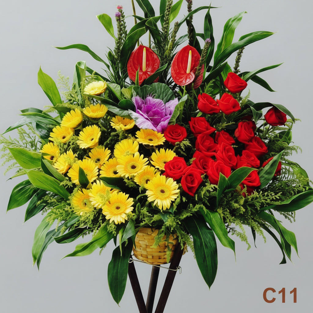開張花籃C11