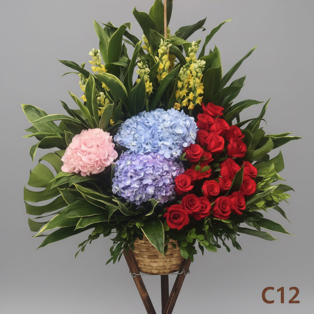 開張花籃 C12
