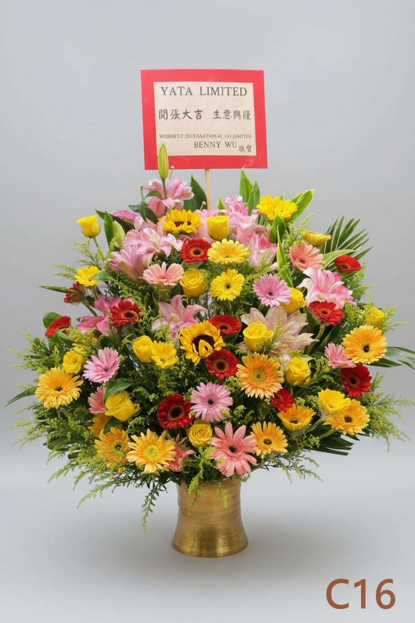 開張花籃C16