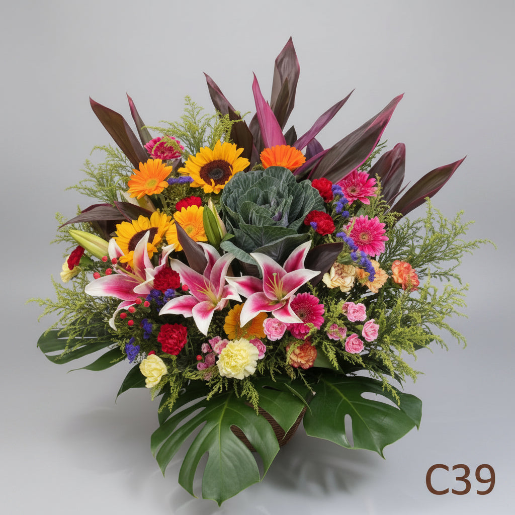 開張花籃 C39
