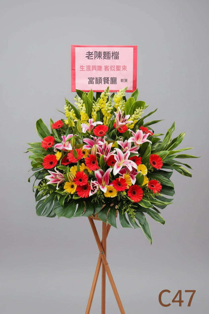 開張花籃 C47