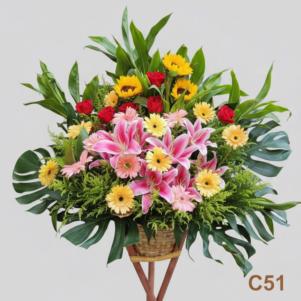 開張花籃 C51