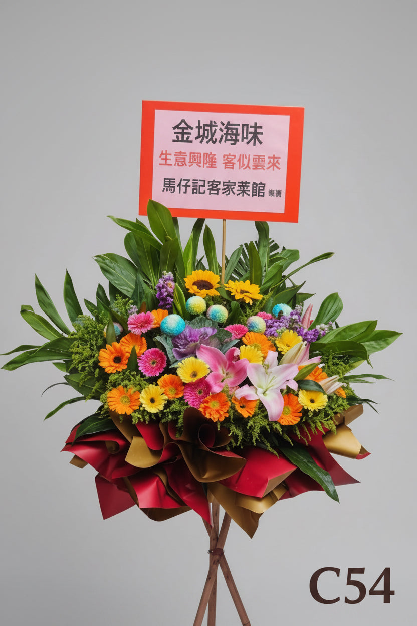 開張花籃 C54