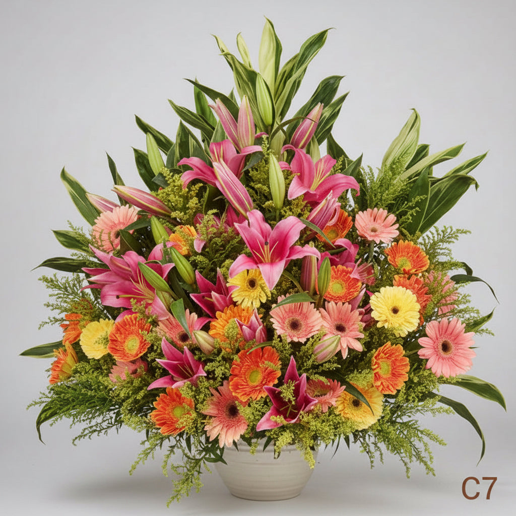 開張花籃 C7
