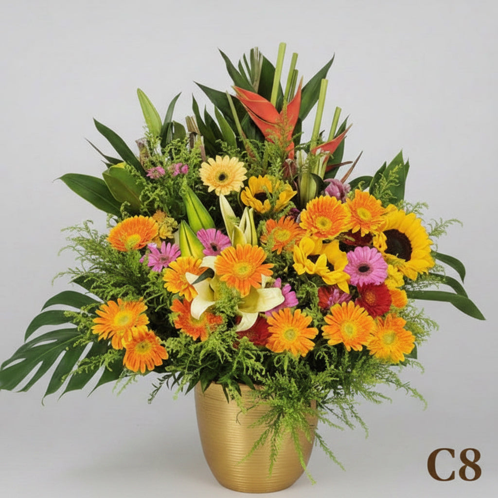 開張花籃 C8