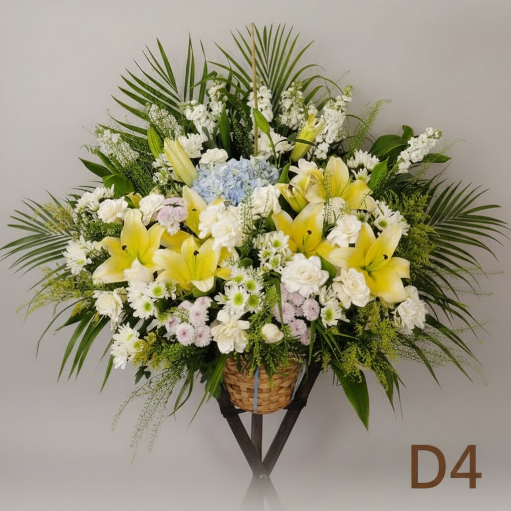 帛事花籃 D4