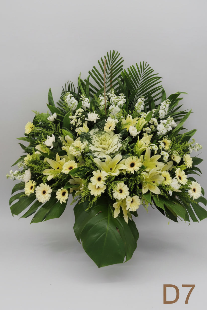 帛事花籃 D7