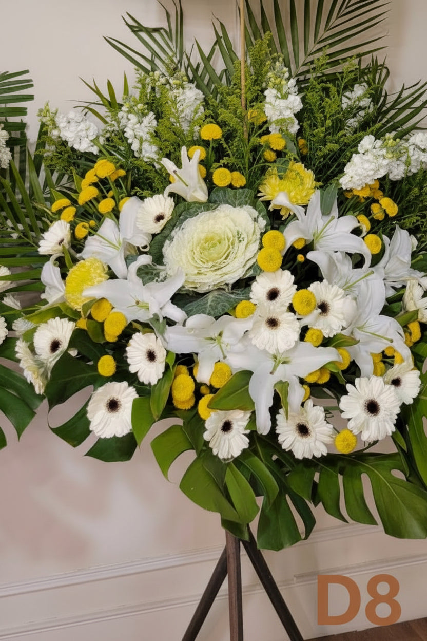 帛事花籃 D8